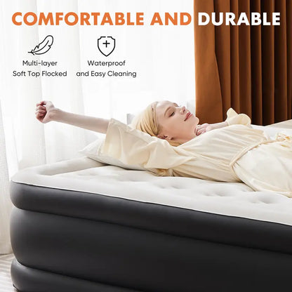 Air Mattress with Built-in Electric Pump