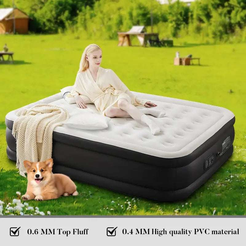 Air Mattress with Built-in Electric Pump