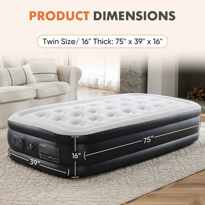 Air Mattress with Built-in Electric Pump