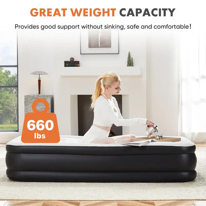 Air Mattress with Built-in Electric Pump